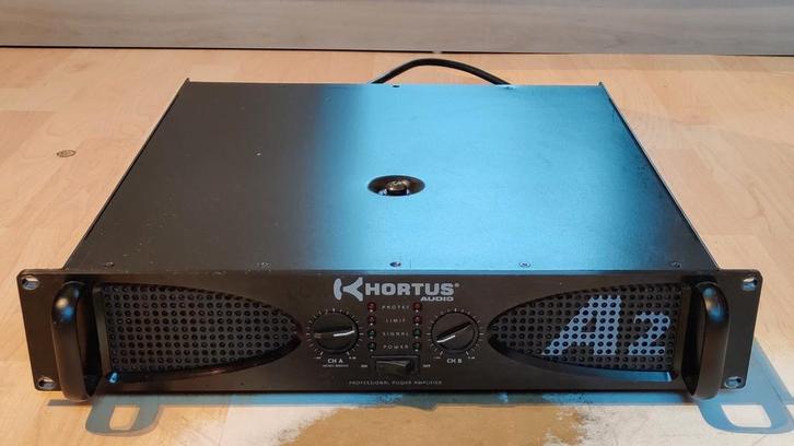Versterker - Hortus A2 (Executive Audio XO7) - 2800 Watt, Muziek en Instrumenten, Versterkers | Keyboard, Monitor en PA, Gebruikt