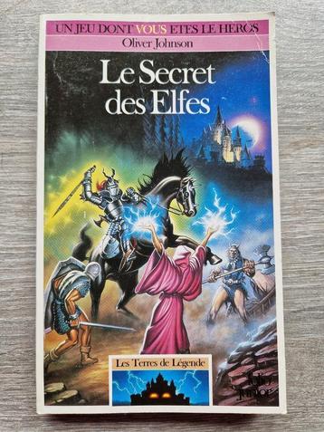 LDVELH Le Secret des Elfes '91 jeu dont vous êtes le héros beschikbaar voor biedingen