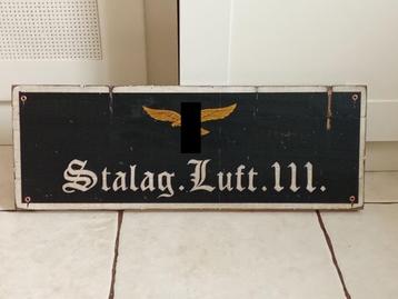 Duitse wegwijzer uit de Tweede Wereldoorlog: STALAG. OPTILLE beschikbaar voor biedingen