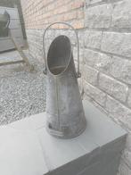 Zinken kolenkan met draagbaar, Ophalen