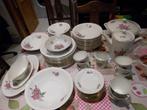 Service de table porcelaine à fleurs, Antiquités & Art, Antiquités | Services (vaisselle) complet, Enlèvement