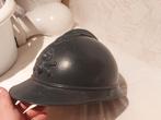 Franse rf wo1 helm met helm plaat, Verzamelen, Ophalen of Verzenden