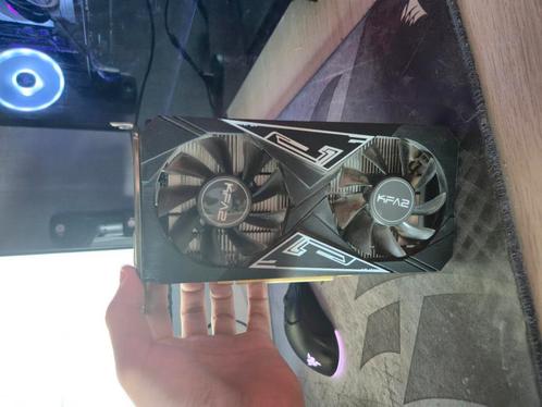 KFA2 GTX 1650 EX-1 Click oc Plus 4GB, Computers en Software, Videokaarten, Gebruikt, Nvidia, GDDR6, HDMI, DisplayPort, DVI, Ophalen of Verzenden