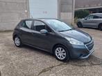 Peugeot 208 1.2 Benzine 84.000km Airco, Auto's, Euro 5, Stof, Zwart, Bedrijf