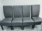 4 antracietkleurige stoelen, Huis en Inrichting, Stoelen