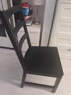 Stoelen: 4 stuks, Maison & Meubles, Chaises, Comme neuf, Quatre, Noir, Bois