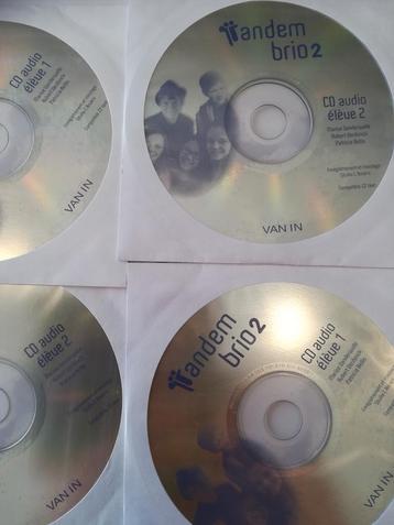 CD pour livre tandem brio 2  ( 2 CD par livre)

Disponible à, Enlèvement, Neuf