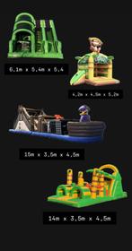 Verschillende springkastelen te huur, Enlèvement