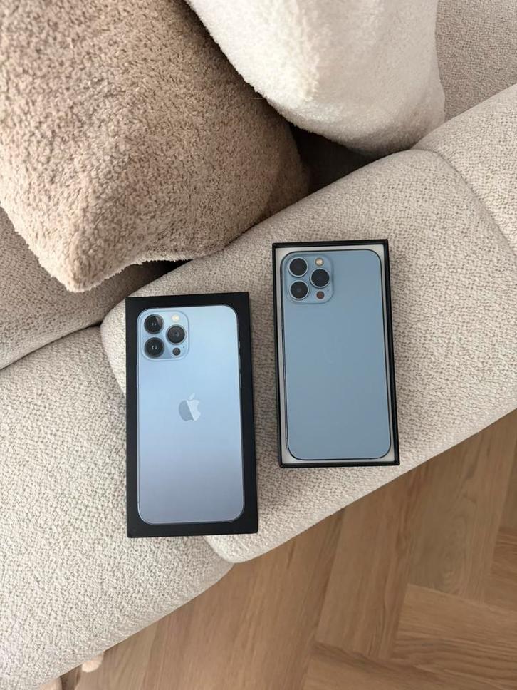 iPhone 13 Pro Max (128gb), Télécoms, Téléphonie mobile | Apple iPhone, 128 GB, Sans abonnement, iPhone 13 Pro Max, Bleu, Enlèvement