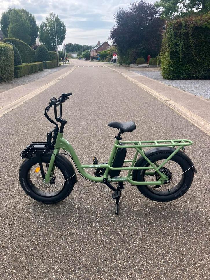 Monkeybike - midtail demofiets NIEUW, Fietsen en Brommers, Fietsen | Bakfietsen, Nieuw, Overige merken, 1 kind, Elektrisch, Ophalen
