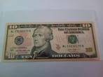 10 usa dollar unc 2003, Timbres & Monnaies, Billets de banque | Amérique, Enlèvement ou Envoi