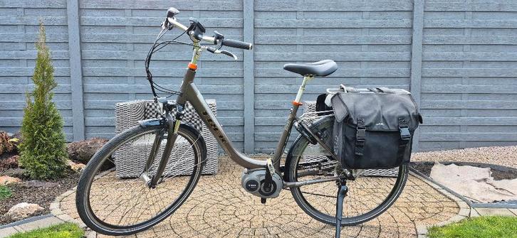 Elektrische  Lowstep fiets Medium, Fietsen en Brommers, Elektrische fietsen, Gebruikt, Overige merken, 47 tot 51 cm, 50 km per accu of meer