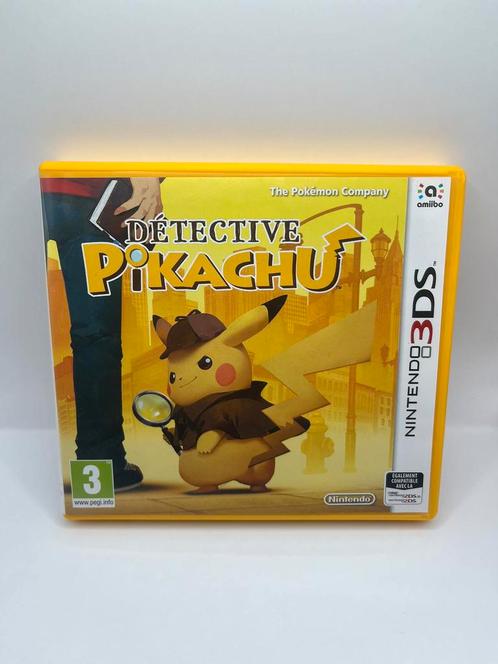 Detective Pikachu Nintendo 3ds Game - Complete PAL Tested, Consoles de jeu & Jeux vidéo, Jeux | Nintendo 2DS & 3DS, Comme neuf