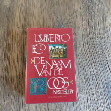 De naam van de Roos & naschrift Umberto Eco beschikbaar voor biedingen
