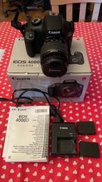 Canon EOS 4000D-camera, Audio, Tv en Foto, Fotocamera's Digitaal, Gebruikt, Spiegelreflex, Canon, Geen optische zoom