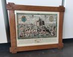 Eikenhouten frame van „MONT ST MICHEL” 62 X 52 cm, Ophalen, Overige typen, Zo goed als nieuw, 50 tot 75 cm