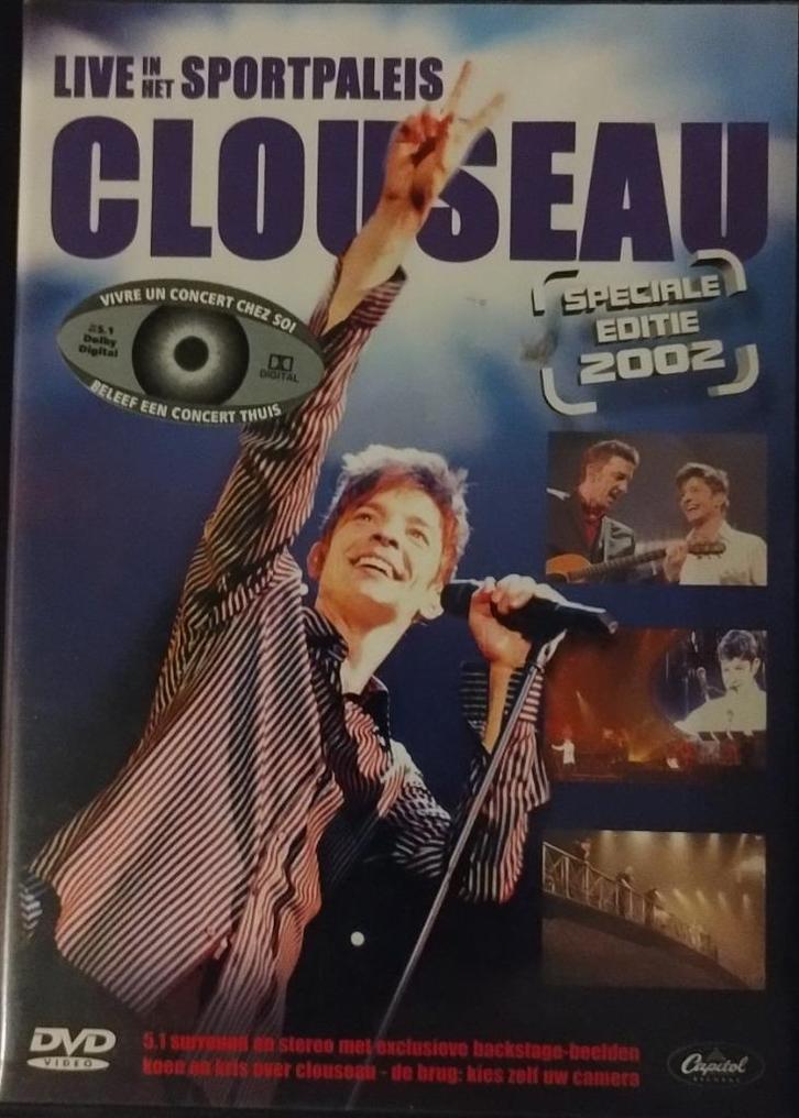 Live in het Sportpaleis Clouseau speciale editie 2002 DVD, Cd's en Dvd's, Dvd's | Muziek en Concerten, Gebruikt, Muziek en Concerten