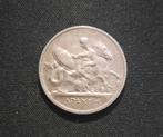 1 Drachme George I 1910 Griekenland, Ophalen of Verzenden, Zilver