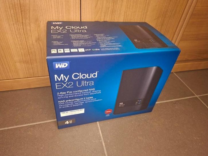 WD My Cloud Ex2 Ultra 4TB, Informatique & Logiciels, NAS, Enlèvement ou Envoi