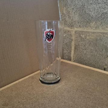 Verre Jupiler Tauro (modèle 1), Enlèvement ou Envoi, Utilisé, Verre ou Verres, Jupiler