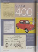 Vespa 400 microcarwagen Kleinwagen collectie, Verzenden, Gelezen