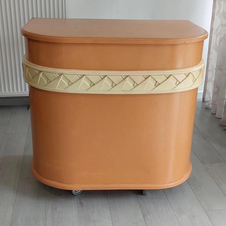 Vintage winkeltoog of bar, Huis en Inrichting, Barren, Gebruikt, Ophalen