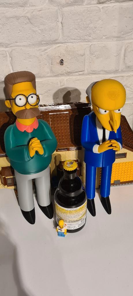 Figurines Collection XL – Ned Flanders & Mr Burns, Collections, Cinéma & Télévision, Neuf, TV, Enlèvement ou Envoi