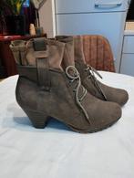 Bottillons RIEKER en daim ton vison taille 38, Ophalen, Zo goed als nieuw