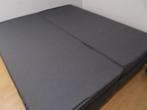 boxspring, Ophalen, 180 cm, 200 cm, Grijs