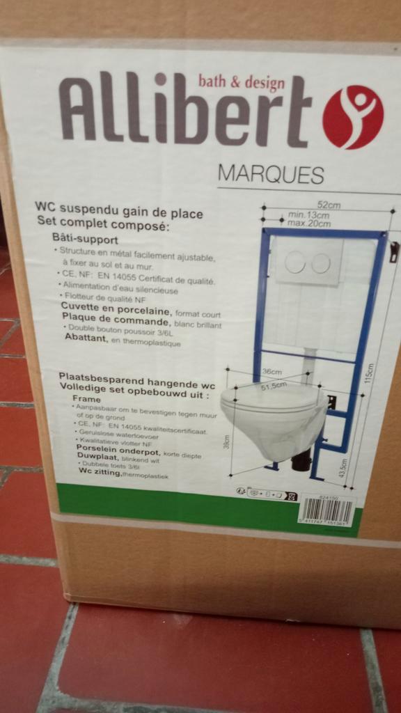 Ophangsysteem allibert, Doe-het-zelf en Bouw, Glas en Ramen, Ophalen