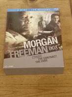 Box set met 3 Blu-Ray discs van Morgan Freeman, Ophalen of Verzenden, Zo goed als nieuw, Actie, Boxset