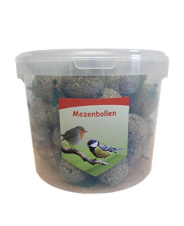 Mezenbollen in emmer 30stuks, Dieren en Toebehoren, Vogels | Overige Vogels