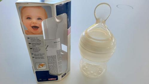 Silicone fles Nuby met soepele lepel, Kinderen en Baby's, Babyvoeding en Toebehoren, Nieuw, Overige typen, Ophalen
