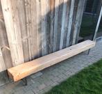 Eiken tuinbank, Tuin en Terras, Ophalen, Nieuw, Rvs