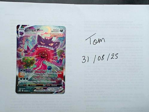 Gengar Vmax 271, Hobby en Vrije tijd, Verzamelkaartspellen | Pokémon, Zo goed als nieuw, Ophalen of Verzenden