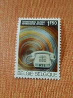 Belgische postzegels: thema; telecommunicatie, Ophalen of Verzenden, Gestempeld, Gestempeld