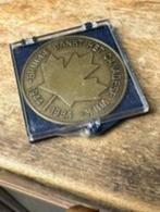 medaille Brugge dankt het canadese volk 1984, Postzegels en Munten, Ophalen of Verzenden, Overige materialen