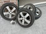 Jantes Dezent + Pneus GoodYear, Auto-onderdelen, Banden en Velgen, Ophalen, Gebruikt, 16 inch, Banden en Velgen