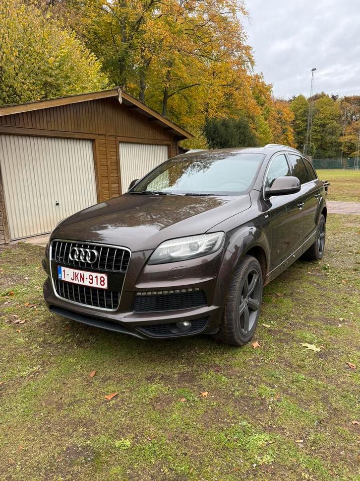 Utilitaire/lichte vracht Audi q7 3.0tdi clean diesel euro 6, Auto's, Audi, Particulier, Q7, 4x4, ABS, Achteruitrijcamera, Adaptieve lichten