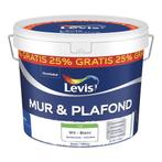 LEVIS VERF 10L, Doe-het-zelf en Bouw, Verf, Beits en Lak, Ophalen, 5 tot 10 liter, Wit, Nieuw