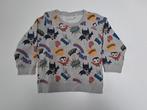 Mt 98 Grrijze sweater superhelden, Kinderen en Baby's, Kinderkleding | Maat 98, Trui of Vest, Name it, Ophalen of Verzenden, Zo goed als nieuw