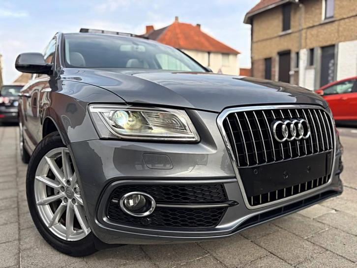 Audi Q5 2.0 TDi S-LINE/ PANO-GPS-XENON-LED-LEER/GARANTIE!, Auto's, Audi, Bedrijf, Te koop, Q5, ABS, Achteruitrijcamera, Airbags