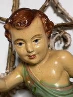 antiek beeld religieus tafereel, Ophalen, Zo goed als nieuw