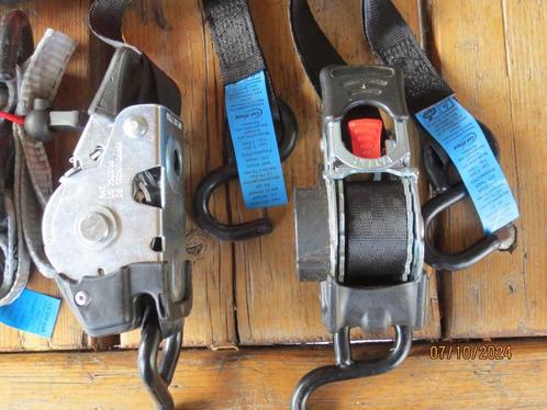 2 stuks ZGAN zelf oprollende spanbanden, Auto diversen, Aanhangers en Bagagewagens, Zo goed als nieuw, Ophalen of Verzenden