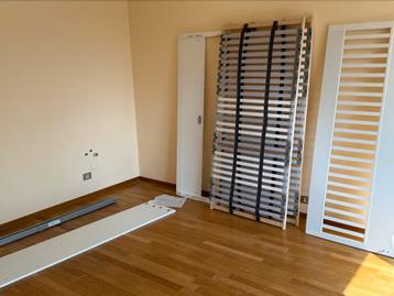 Tweepersoonsbed IKEA (frame+boxspring) beschikbaar voor biedingen
