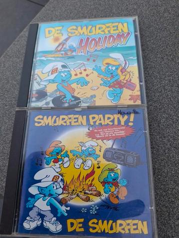 Cds  de smurfen  holiday en party beschikbaar voor biedingen