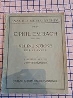 Pianopartituur - C. Ph. E. Bach, Ophalen, Gelezen, Instrument