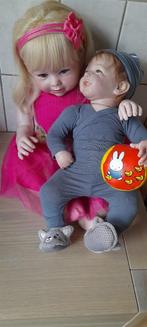 REBORN TODDLER+REBORN 2 STUKS  NU AAN 120 €, Verzamelen, Poppen, Verzenden