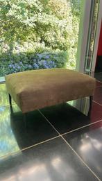 Voetbank deim stof, Maison & Meubles, Canapés | Repose-pieds & Poufs, Comme neuf, Enlèvement, Rectangulaire, Tissus