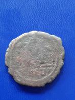 595 Empire byzantin follis Mauricius Tiberius Theoupolis, Timbres & Monnaies, Monnaies | Asie, Moyen-Orient, Envoi, Monnaie en vrac
